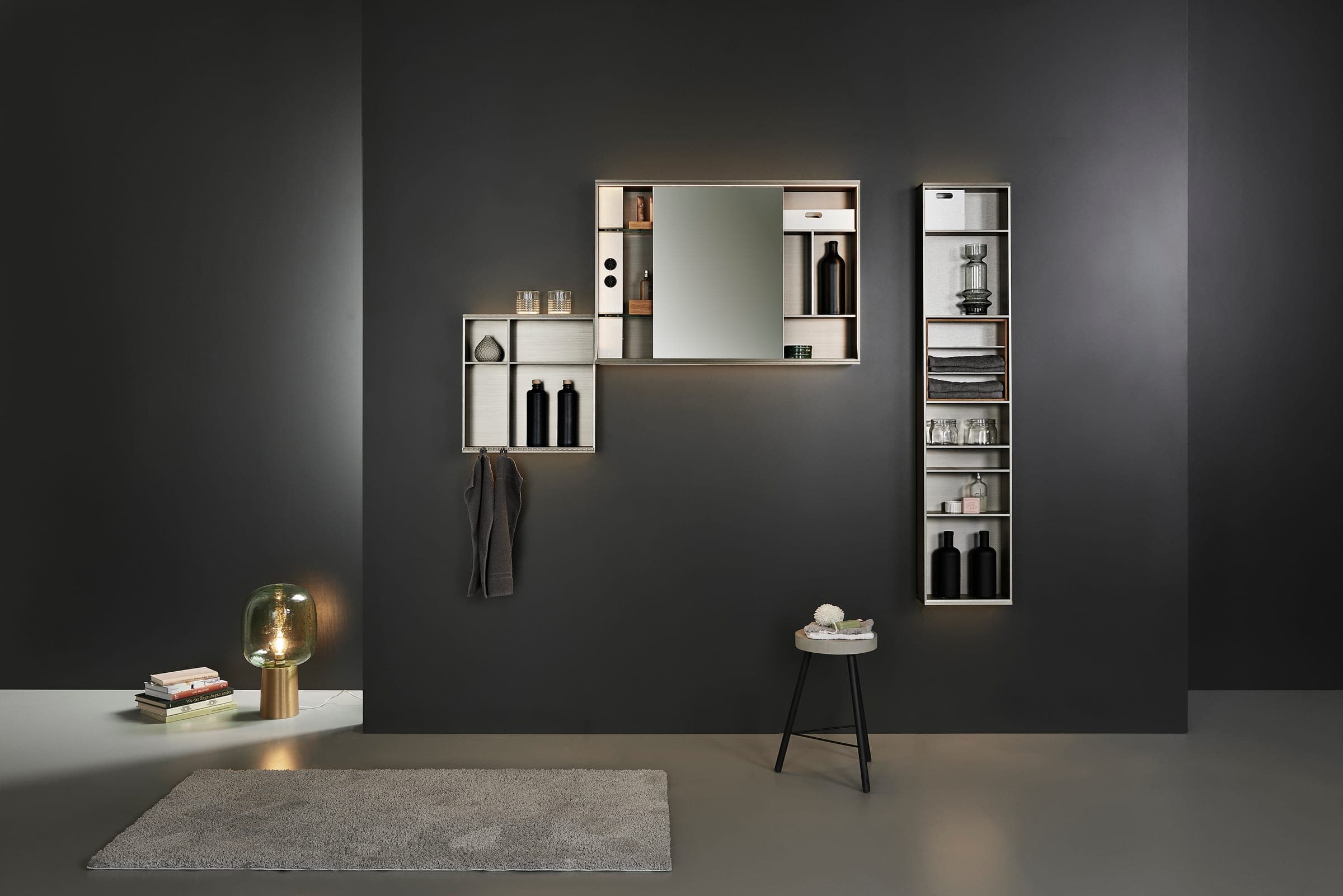 Aluminium Spiegelschrank von Modal Concept