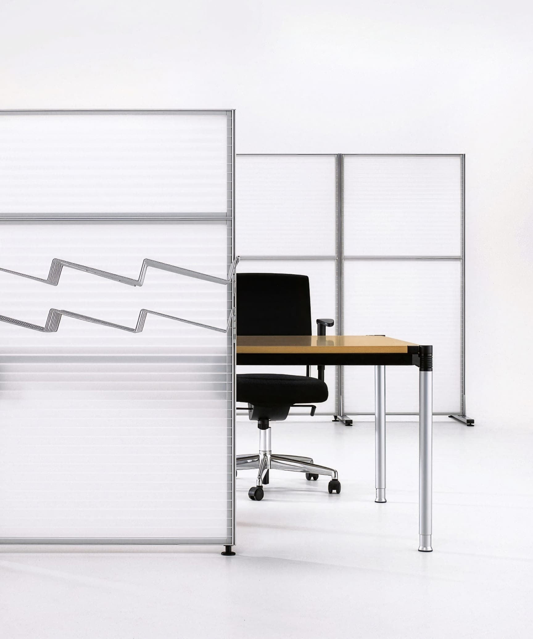 Aluminium Stellwandsystem von VS Spezialmöbel